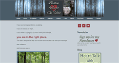 Desktop Screenshot of brokenheartonhold.com